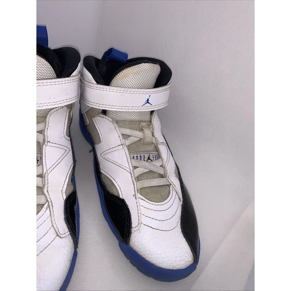 Nike Air Jordan Jumpman Two Trey Game Royal White DQ8432-140 Boys Size 2Y